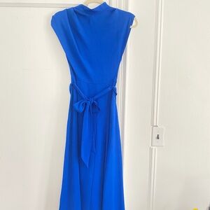 ASOS Royal Blue Open Back Dress Size US 0